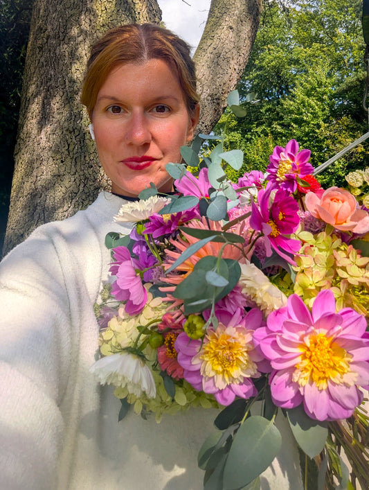 Blumenstrauß selber ernten & binden