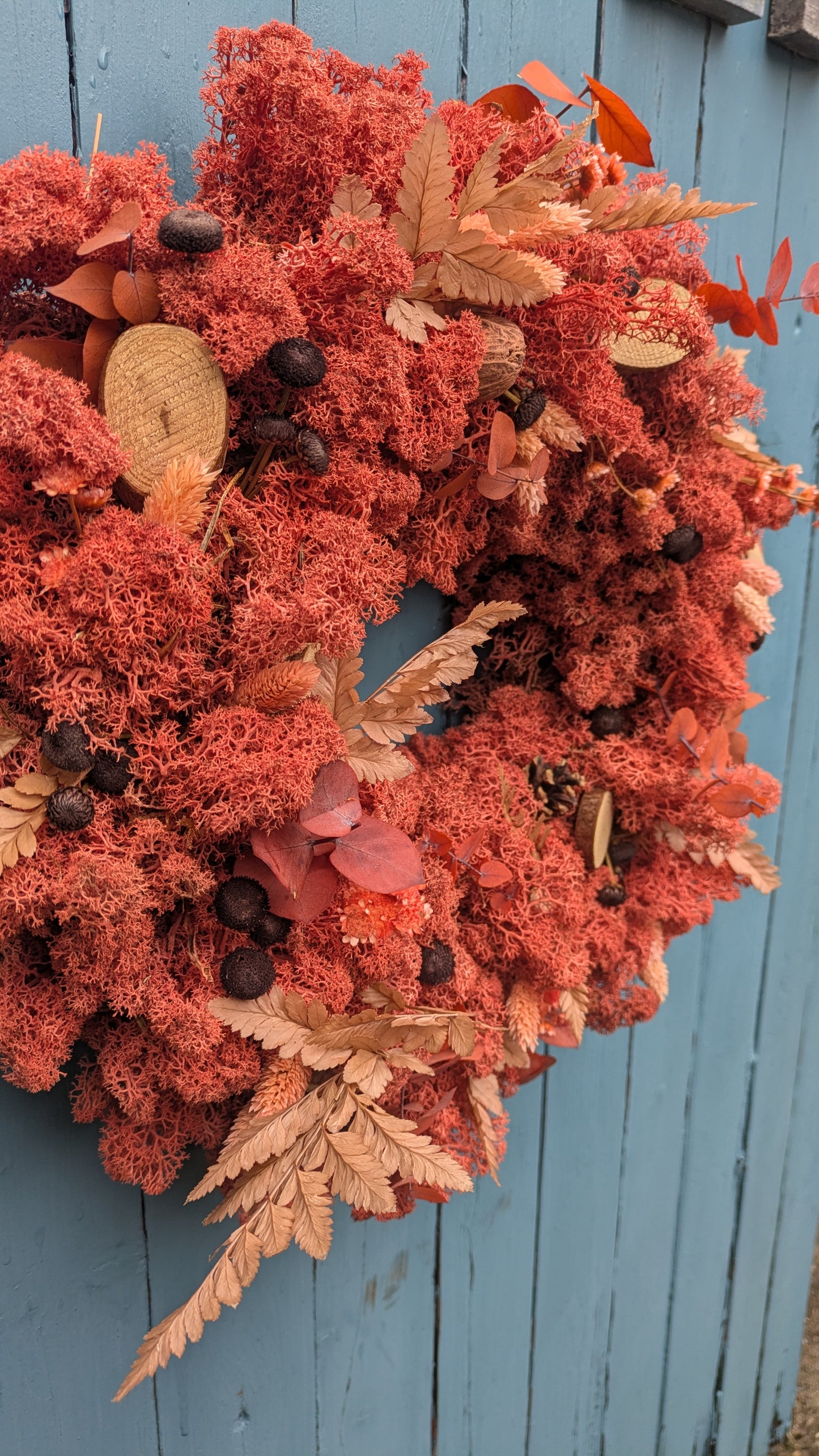 !NEU!  Herbstkranz aus Moos  !NEU!
